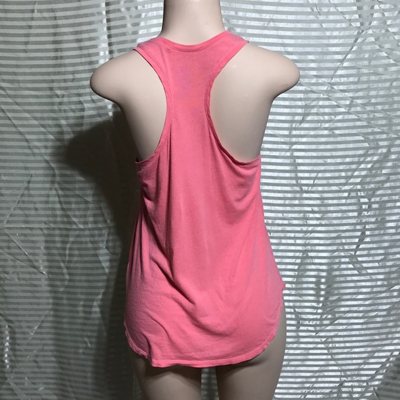 Comfy Broken In Peachy Pink Racer Back Tank Top - Picture 5 of 9